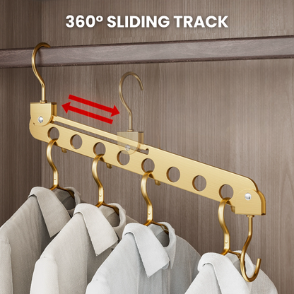 8-in-1 Premium Metal Smart Hanger Pro
